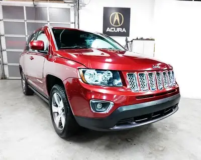 2016 JEEP COMPASS,WELL MAINTAIN,LEATHER ROOF,0 CLAIM, LOW KM,ALL SERVICE RECORDS Very Clean Unit, 2....