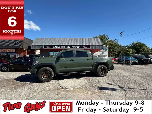 2020 Toyota Tundra TRD Pro Crewmax 4x4 Remote Start Back Up Came