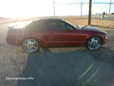 Mustang 4 Lt ,5 Speed, Fresh Service,New Battery, Front Brakes ,New Front Tires, Double Din Stereo,...