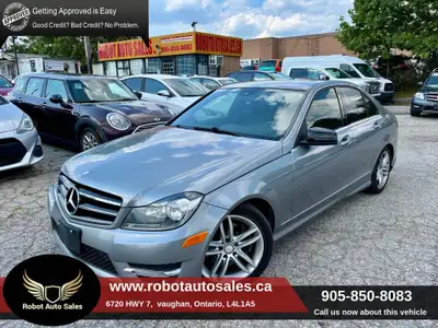 MERCEDES-BENZ C300 2014 4MATIC AWD, LEATHER SEATS, POWER SUNROOF, HEATED FRONT SEATS, POWER DRIVER P...