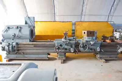 Lehmann 32" Hydratrol Engine Lathe (1942), View more