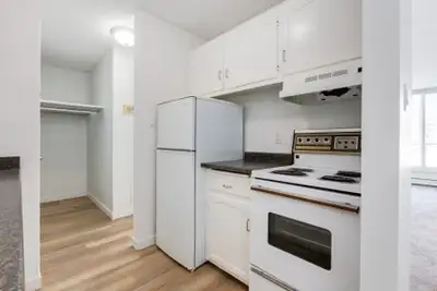 Amenities: Large Balconies • Quiet Building • Heat & Water Included Suite & Building: One-bedroom, t...