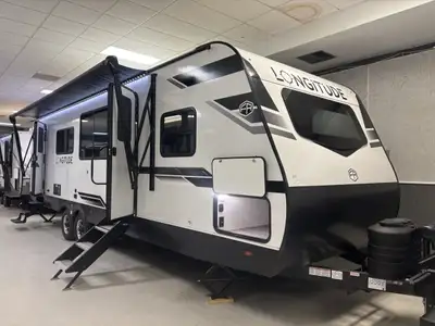 The perfect family floorplan is here! The Longitude 285BH checks all the boxes! This camper is fille...