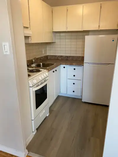 SUITE FEATURES: Large & bright bachelor apartment Renovated suite All suites have balconies Hardwood...