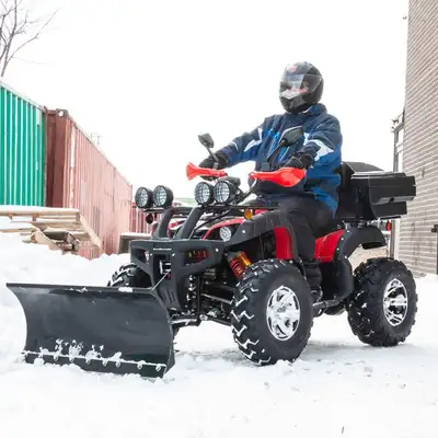 *PLOW AND WINCH INCLUDED FOR FREE* This all wheeled drive ATV just got even better! With the Aspero...