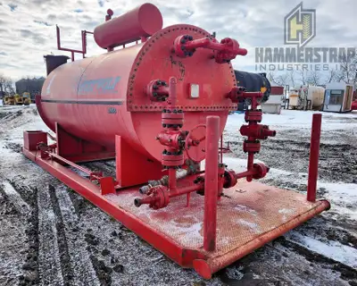 BLUE STAR WELDING Skid Line Heater A#586328, CRN#T3046.21, 3 inch coils MAWP (Maximum Allowable Work...