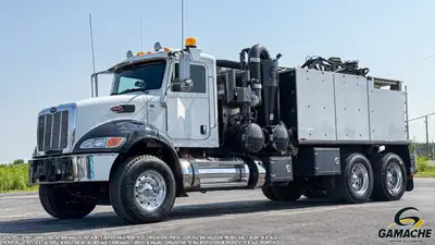 Heavy truck - # STOCK: C-37778 2019 PETERBILT 348 CAMION DE POMPAGE FOSSES SEPTIQUES ET RÉSERVOIRS 2...