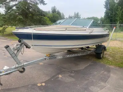 I'm the 2nd owner of this boat, it has been well maintained. It's a good all purpose unit. The previ...