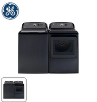 GE 5.3 Cu. Ft. Top-Load Washer and 7.4 Cu. Ft. Electric Dryer