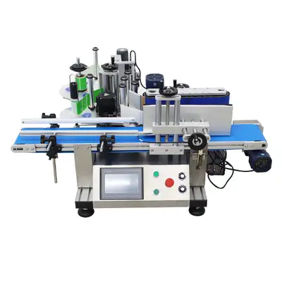 *Desktop Conveyor Round Bottle Labeling & Coding Machine 160173, View more