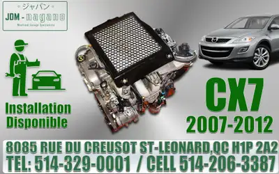 2007 2008 2009 2010 2011 2012 Moteur Mazda CX7, Moteur Mazdaspeed3, Moteur Mazda Speed Turbo, Mazda...