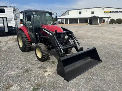 2026 YANMAR YT359 TRACTOR WITH LOADER STOCK #A119590 59 ENGINE HP 52 PTO HP 540 PTO SPEED 3 SPEED I-...