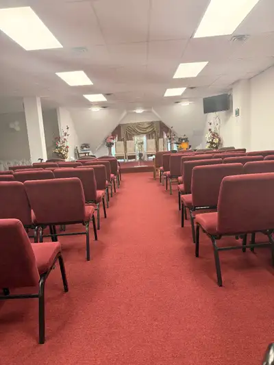 Church space available for Worship Service On Sunday’s 11:00 am on the first of March 2026 Available...