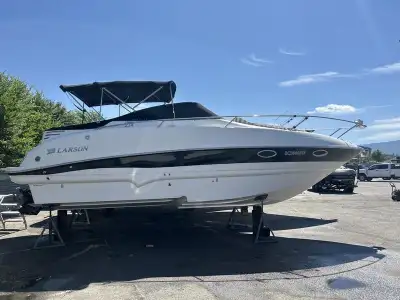 From $384 Bi-Weekly Features: Battery Charger Bimini Boarding Ladder Dash Display Depth Finder Docki...