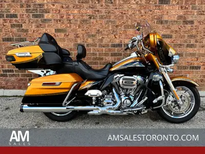 WOW! This Canadian Harley CVO Limited is LOADED with over $10,000 in extras including: Red Shift 587...