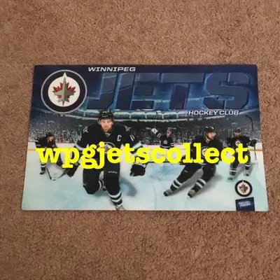 Winnipeg Jets - Tobias Enstrom, Andrew Ladd, Ondrej Pavalec, Blake Wheeler, Evander Kane - 3D Poster...