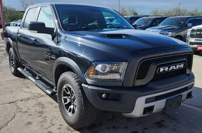 Clean Car Fax--One Owner Trade In--Ram 1500--Rebel--Crew Cab--5.7L--V8--4x4--Bucket Seats--Heated Se...
