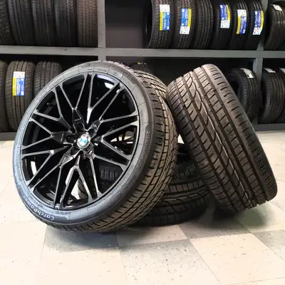 New set (4) 22"BMW X5 wheels & Tires BMW X6 tires and wheels Tires 265/40R22 285/35R22 Brand: Antare...