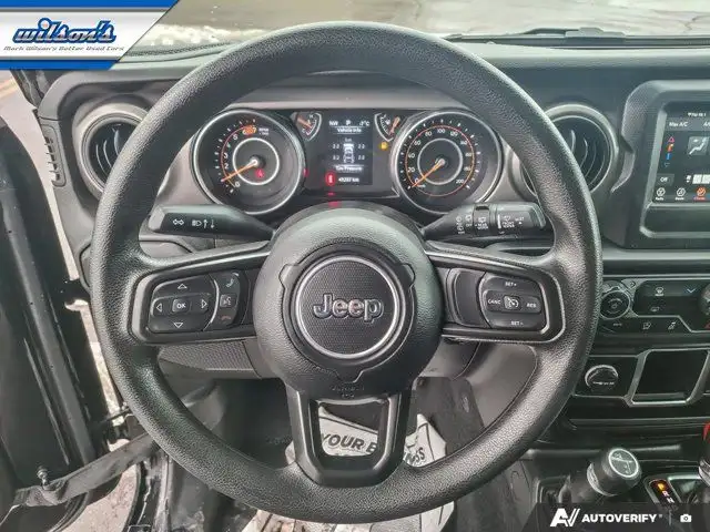 2022 Jeep Wrangler Sport 4X4 | Hard Top | Auto | A/C | CarPlay in Cars & Trucks in Guelph - Image 13