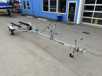 The 2025 Marlon MB-1250-46 is a rugged single axle boat trailer built to safely haul smaller utility...