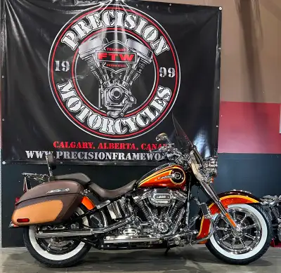 This bike gives that nostalgic feel with full skirted, stretched fenders & chrome accents. Maple met...