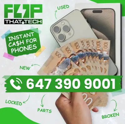 FlipThatTech offers top cash for iPhones, Samsung Galaxy, Google Pixel, MacBooks, iPads, and more. W...