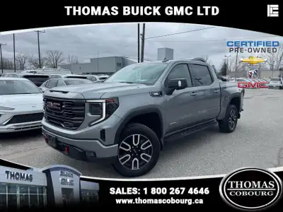 SIERRA 1500 AT4 3.0L Duramax Diesel, Nav, Heated and cooled leather, 20 inch wheels, Clean Carfax! T...