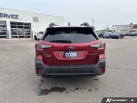 Odometer is 41366 kilometers below market average! Red 2020 Subaru Outback Touring AWD Lineartronic... (image 4)