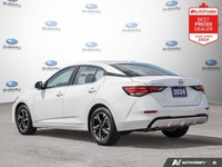 Recent Arrival! Odometer is 8215 kilometers below market average! White 2024 Nissan Sentra SV FWD CV... (image 2)