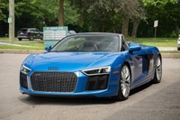 2017 Audi R8 Spyder V10 2017 Audi R8 Spyder convertible with 62,000 kilometers from new. Four brand... (image 2)