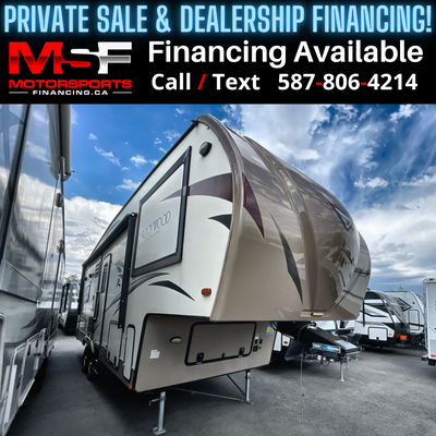 Welcome to Motorsports Financing - Kelowna! 2018 Forest river Rockwood Engine: 0