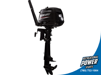 Get ready for some fishing with a brand new 6MH motor from Mercury! 6 HP Manual start Short shaft (1...