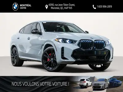 Ce BMW X6 xDrive40i d'occasion se distingue par son allure athlétique, son confort raffiné et ses te...