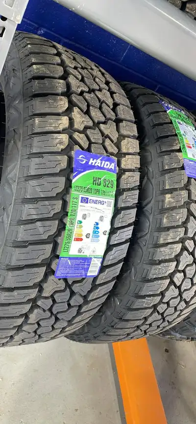 LT275/55R20 HAIDA HD829 120/117S 10PR 3PMS ON SALE LT 10PR Tire is ideal for heavy equipment towing,...