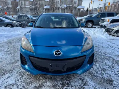 Direct cell : 6472866099 CERTIFIED + 3 years warranty included in the sales 2012 Mazda 3. GS model....