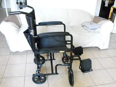 Foldable Ultra Light Sturdy Transport Chairs Only 22 lb!, View more