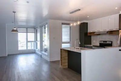 Renovated Akelius two bedroom apartment for rent. Located near sauvé in the Ahuntsic neighborhood, M...