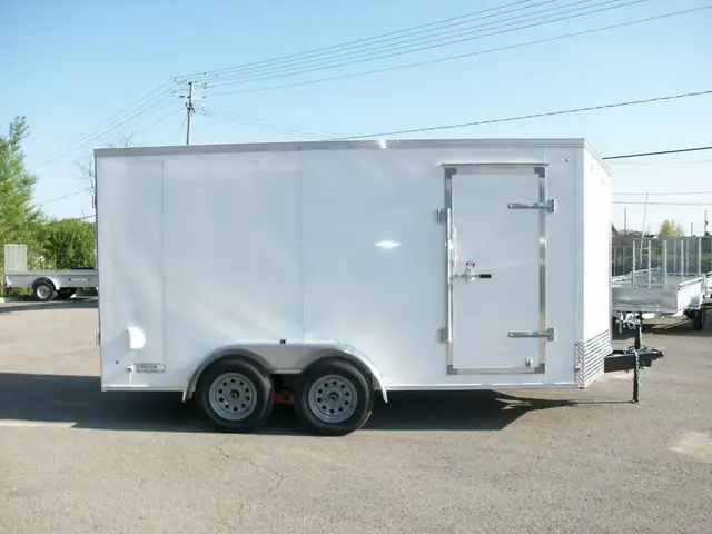 2025 Weberlane CARGO 7' X 16' V-NOSE 2 ESSIEUX 2 PORTES CONTRACT in Cargo & Utility Trailers in Laval / North Shore - Image 5