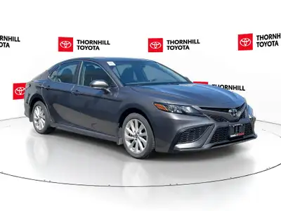 Thornhill Toyota Proudly Presents This Gray 2022 Toyota Camry with SE Package, Featuring an Ontario...