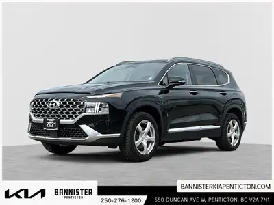 2021 Hyundai Santa Fe Hybrid Luxury AWD | One Owner | BC Registered | Heated Steering | Bluetooth |...