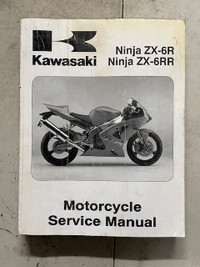 Sm311 Kaw Ninja ZX-6R ZX6RR ZX636 ZX600Motorcycle Service Manual