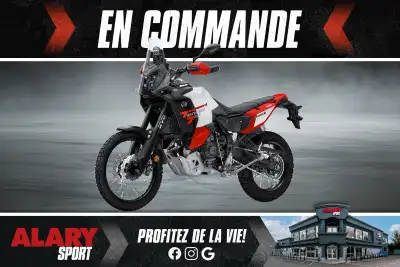 Alary Sport Cette MOTOCYCLETTE YAMAHA TÉNÉRÉ 700 WORLD RAID 2026 est disponible DÈS MAINTENANT! Cont...