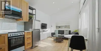 Charming self-contained Additional Dwelling Unit at 45 Bond St, Kitchener! This separate 1-bedroom,...