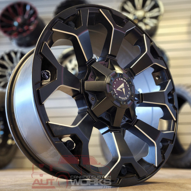 20 INCH CLEARANCE WHEELS! Full Set Only $890!! 5, 6 & 8 Bolt in Tires & Rims in Saskatoon - Image 3