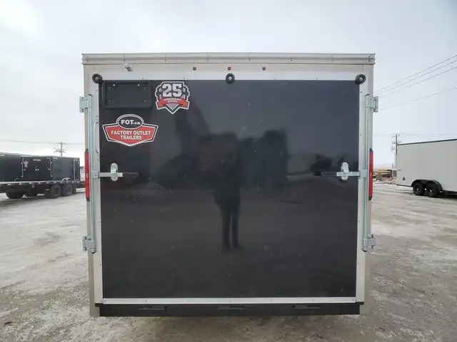 2026 FACTORY OUTLET TRAILERS 7x14ft Enclosed Cargo in Cargo & Utility Trailers in Calgary - Image 16
