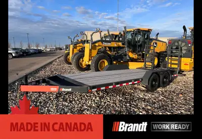 Brandt Work Ready™ Utility Trailers are built tough and engineered to last. Our high-strength tubula...