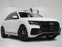 This 2021 Audi Q8 55 TFSI quattro 2021 Technik is a local Ontario vehicle presented in excellent con... (image 1)
