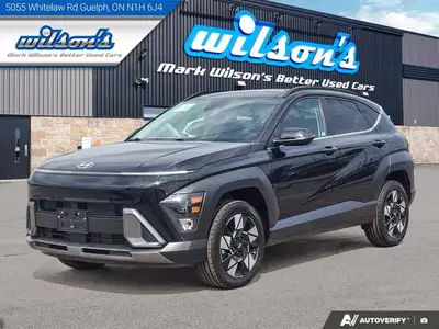Look at this certified 2025 Hyundai Kona Preferred AWD w/ Trend | Leather | Sunroof | Heated Seats +...