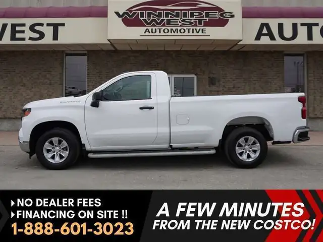 2024 Chevrolet Silverado 1500 8-FT LONG BED | LOW KMS!!!!