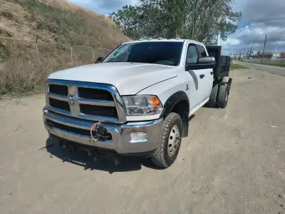 2013 RAM 3500 SLT Crew Cab 4x4 Dump Truck — $29,995 Calgary, AB A capable, hard-working truck that's...